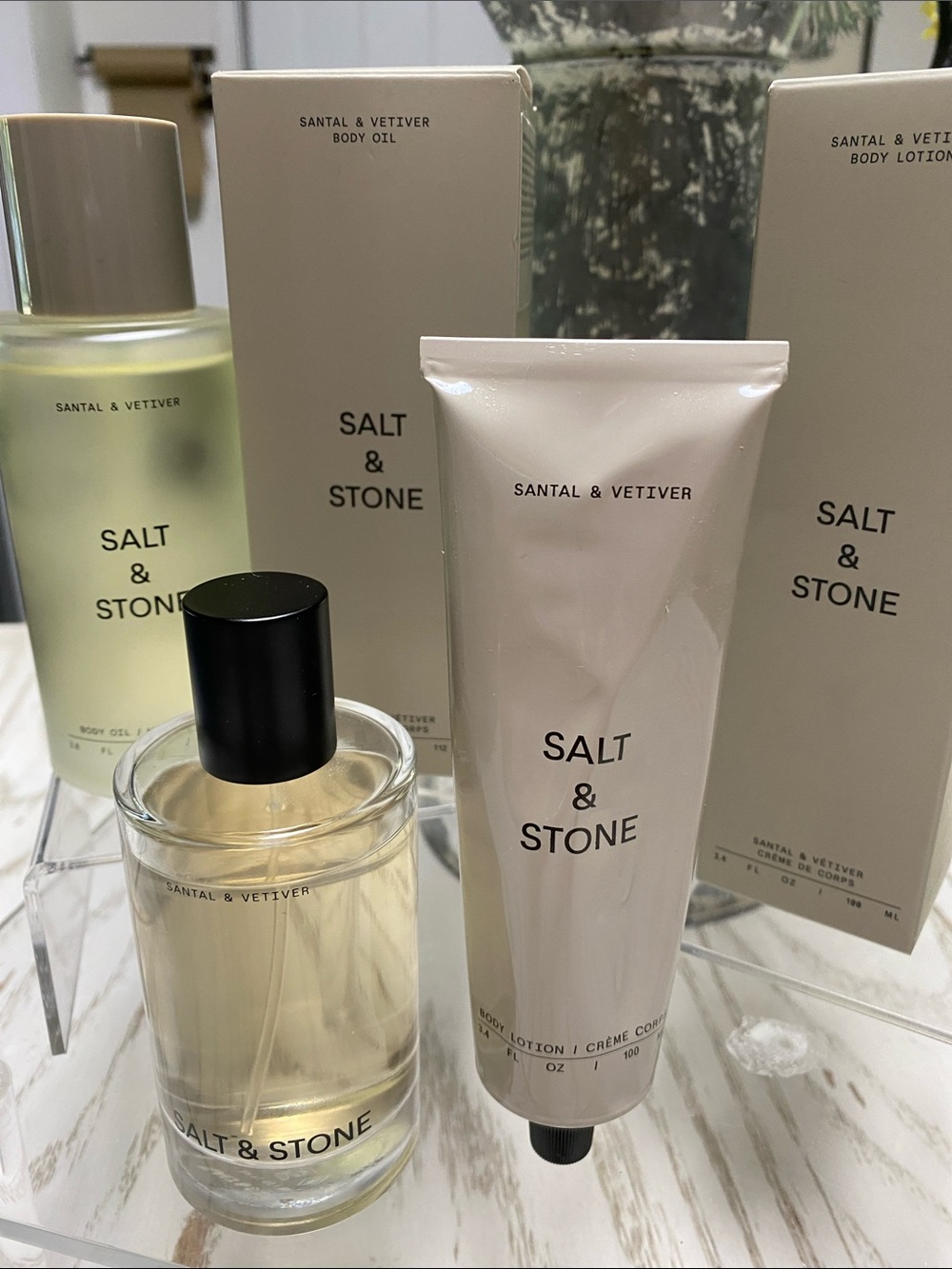 Salt &  Stone Santal & Vetiver Set